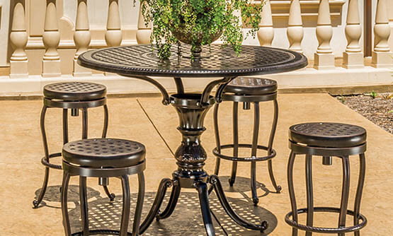 Green Patio Table outdoor furniture - gensun Green Patio Table outdoor furniture - gensun