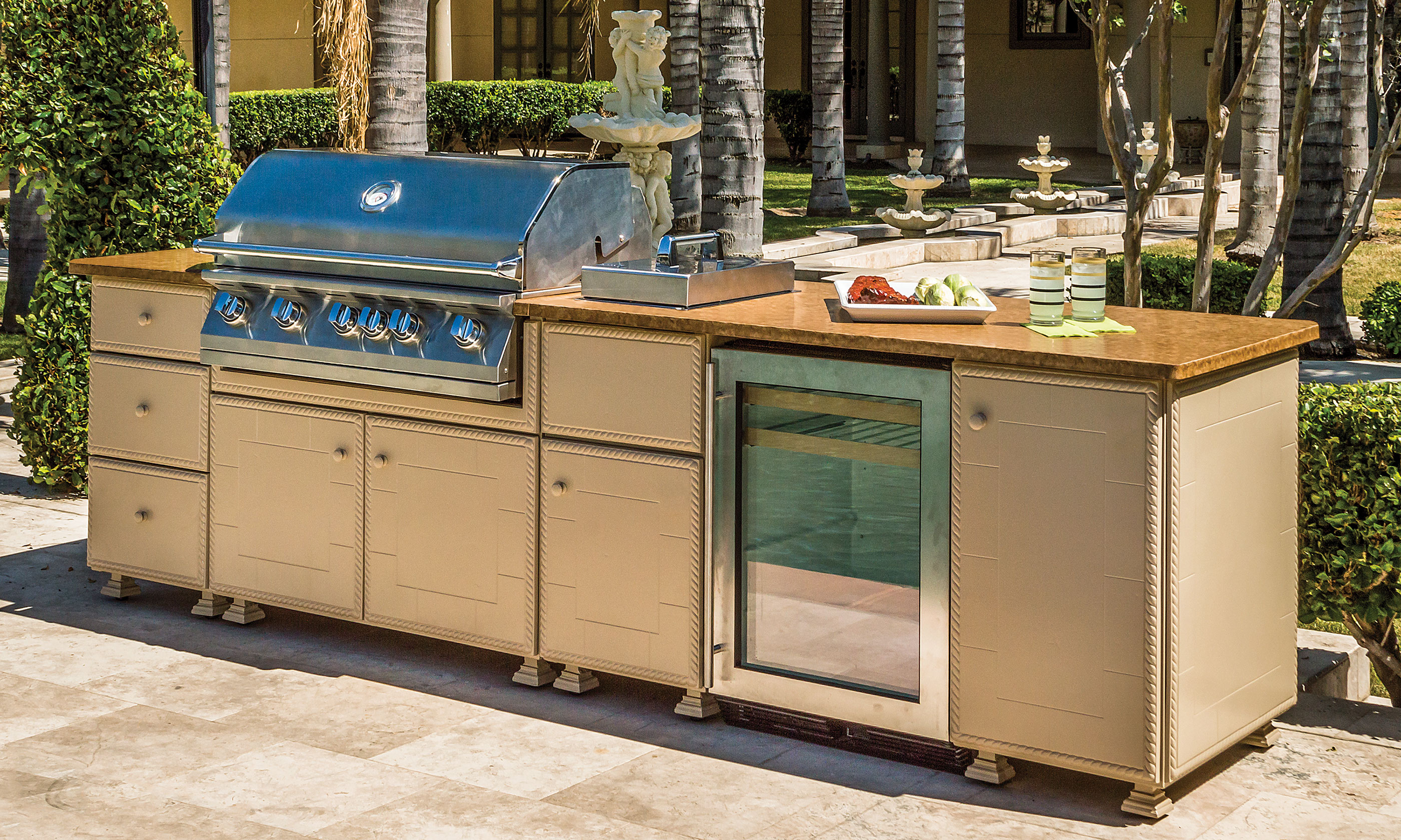 Kitchen Island Grill outdoor kitchens > kitchen islands > grill & side burner island Kitchen Island Grill outdoor kitchens > kitchen islands > grill & side burner island